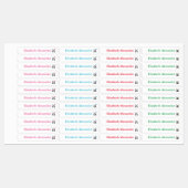 Étiquettes Garde d'enfants Cute Panda Bear (Feuille)