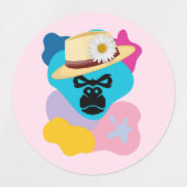 Étiquettes Gel Mousepad (Design 1)