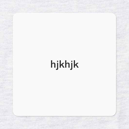 Étiquettes ghjghj (Design 1)