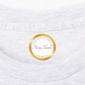 Étiquettes Gold Effect (Apposé)