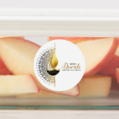 Étiquettes Golden Glow : Un Diwali Bénédiction (Apposé)