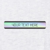 Étiquettes Gradient coloré moderne et texte modifiable (Design 1)