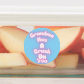 Étiquettes Grand-mère est amoureuse de toi (Apposé)