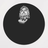 Étiquettes Greco Roman Bust (Design 2)