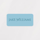 Étiquettes Green and Blue School Clothing Kids' Labels (Design 2)