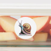 Étiquettes Groupe Motovational de 3 Autocollants de Escargots (Apposé)