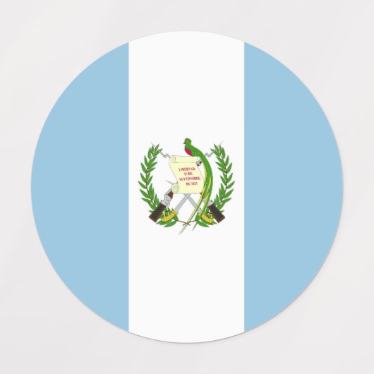 Étiquettes Guatemala (Design 1)