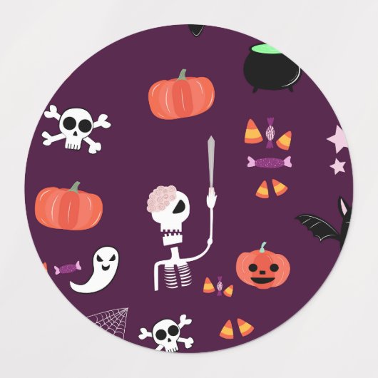 Étiquettes Halloween (Design 2)