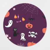 Étiquettes Halloween (Design 1)