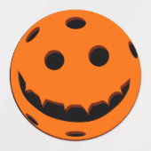 Étiquettes Halloween Pickleball (Design 2)