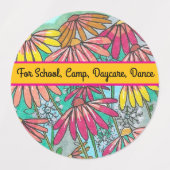 Étiquettes Hand-Drawn Iron-On Labels for a Personal Touch (Design 2)