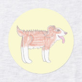 Étiquettes Happy Dog Clothing Labels (Design 2)
