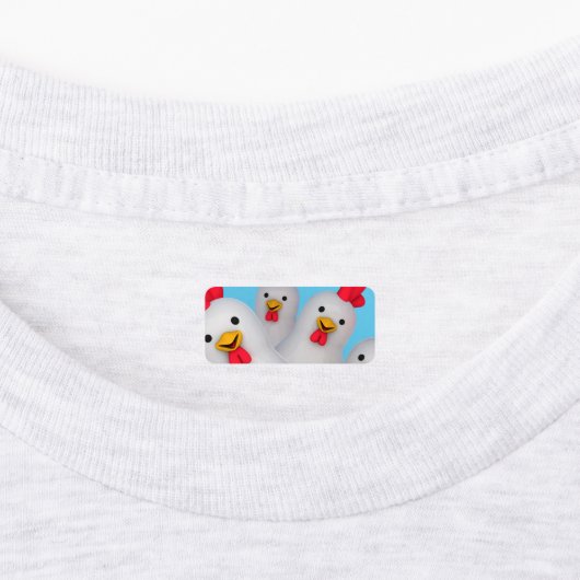 Étiquettes Happy hen (Apposé)