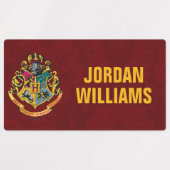 Étiquettes Harry Potter | CIMIER DE POUDLARD (Design 2)