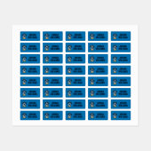 Étiquettes Harry Potter | Cimier gothique Ravenclaw (Feuille)