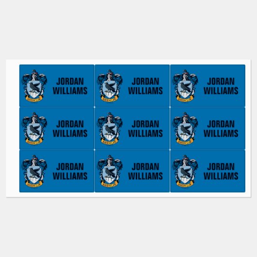 Étiquettes Harry Potter | Cimier gothique Ravenclaw (Feuille)