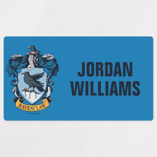 Étiquettes Harry Potter | Cimier gothique Ravenclaw (Design 1)