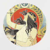 Étiquettes Henri Privat Livemont - Oriental amer (Design 1)