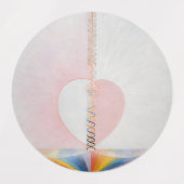 Étiquettes Hilma af Klint - La colombe (Design 1)