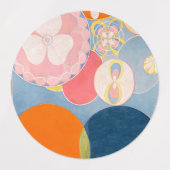 Étiquettes Hilma af Klint - Les dix plus grandes, no 2, Enfan (Design 1)