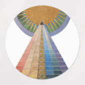 Étiquettes Hilma af Klint - Retable (Design 2)