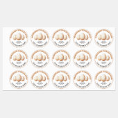 Étiquettes Homemade Pickled Eggs Product Label Waterproof (Feuille)