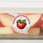 Étiquettes Homemade Tomato Sauce Canning Product Label (Apposé)