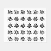 Étiquettes Humeur d'été (Feuille)