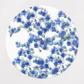 Étiquettes Hydrangea (BGC transparent) (Design 1)
