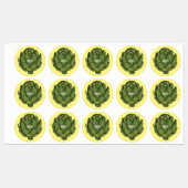 Étiquettes Illustration d'artiste (Feuille)