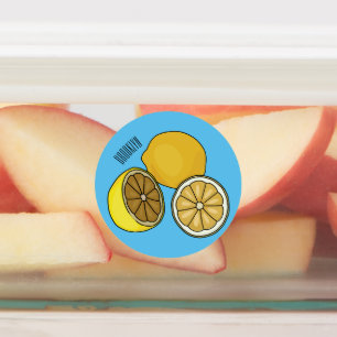 Étiquettes Illustration de citron