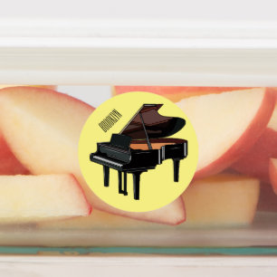 Étiquettes Illustration de piano