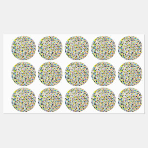 Étiquettes Imperméables Atomic Gumdrops