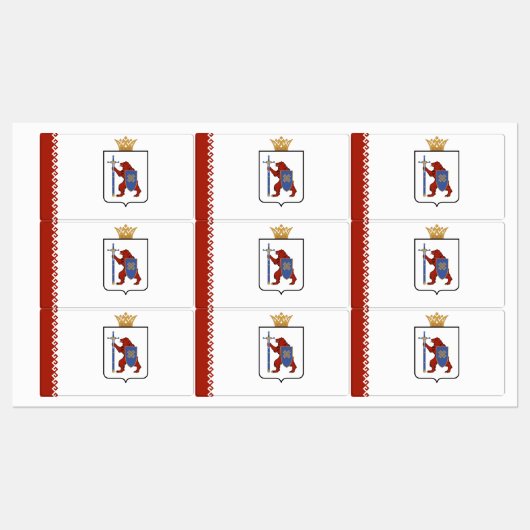 Étiquettes Indicateur Mari El (Feuille)