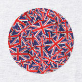Étiquettes Indicateur Union Jack | Drapeau britannique | Drap (Design 2)
