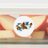 Étiquettes Infinité de papillons monarques (Apposé)