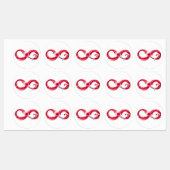 Étiquettes Infinity (Feuille)