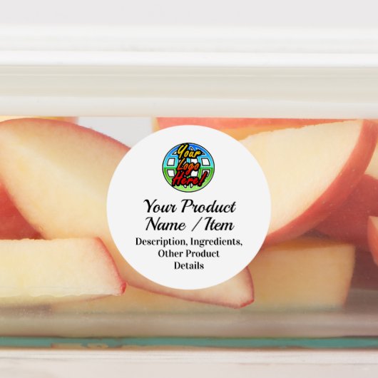 Étiquettes Ingrédient produit fabriqué à la main / bouteille (Apposé)