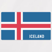 Étiquettes Islande (Design 1)