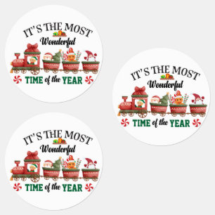 Étiquettes It's The Most Wonderful Time Of The Year