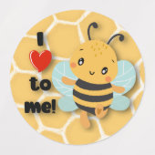 Étiquettes J'adore être moi ! 5x3 (Design 2)
