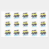 Étiquettes Je ne fais pas valoir, je ne fais qu’expliquer pou (Feuille)