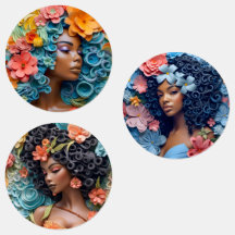 Jeu d'autocollants trios 3