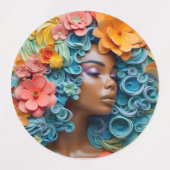 Étiquettes Jeu d'autocollants trios 3 (Design 1)