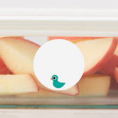 Étiquettes Joli oiseau bleu (Apposé)