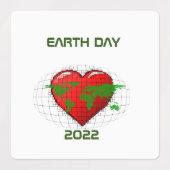 ÉTIQUETTES JOUR DE LA TERRE 2022 (Design 1)