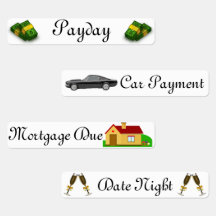 Jour de paie, Paiement de voiture, Échéance d'hypo