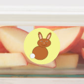 Étiquettes Joyeux Lapin de Pâques (Apposé)