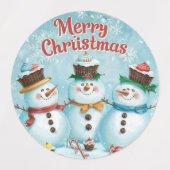 Étiquettes Joyeux Noël (Design 2)