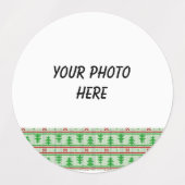 Étiquettes Joyeux Noël personnalisable (Design 2)